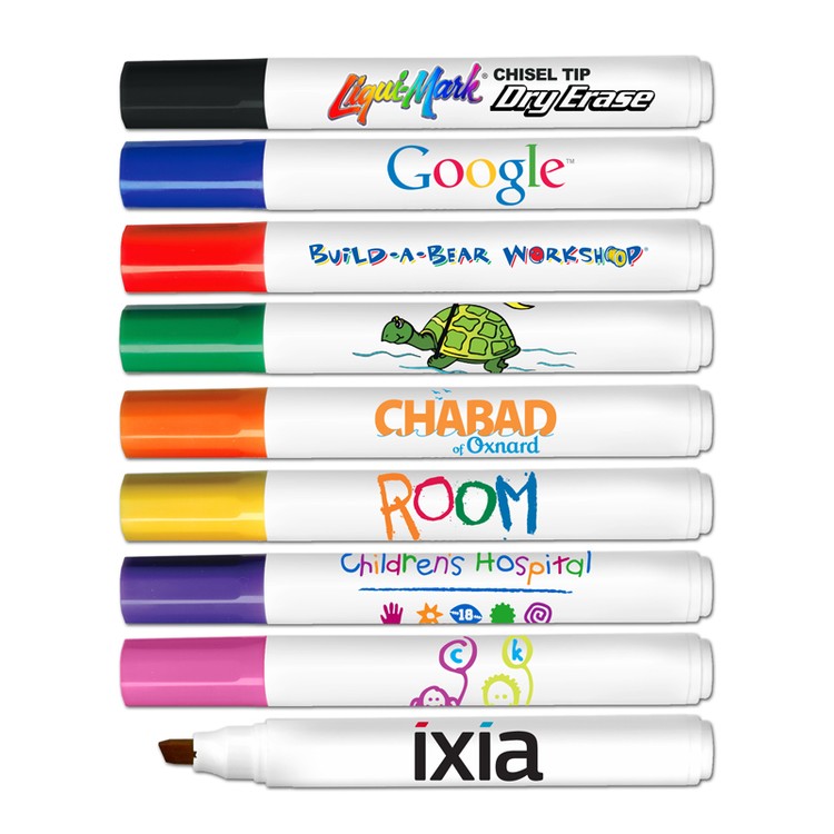 Dry Erase Chisel Tip Marker - USA Union Made