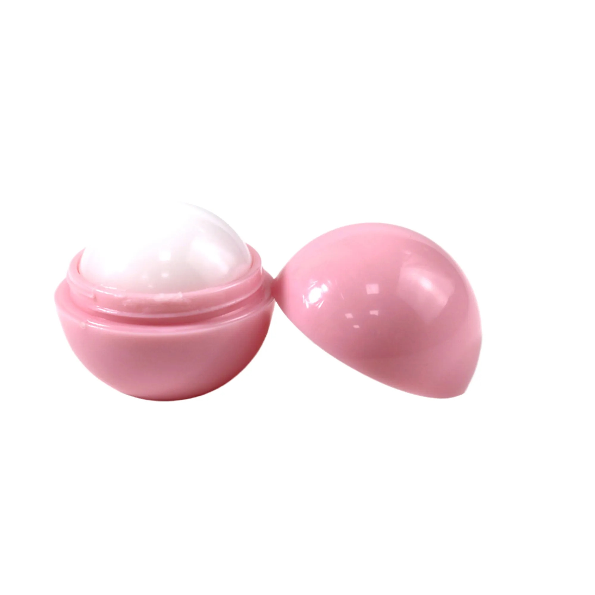 MOQ50 Creative Fruit Scented Round Ball Lip Balm 1