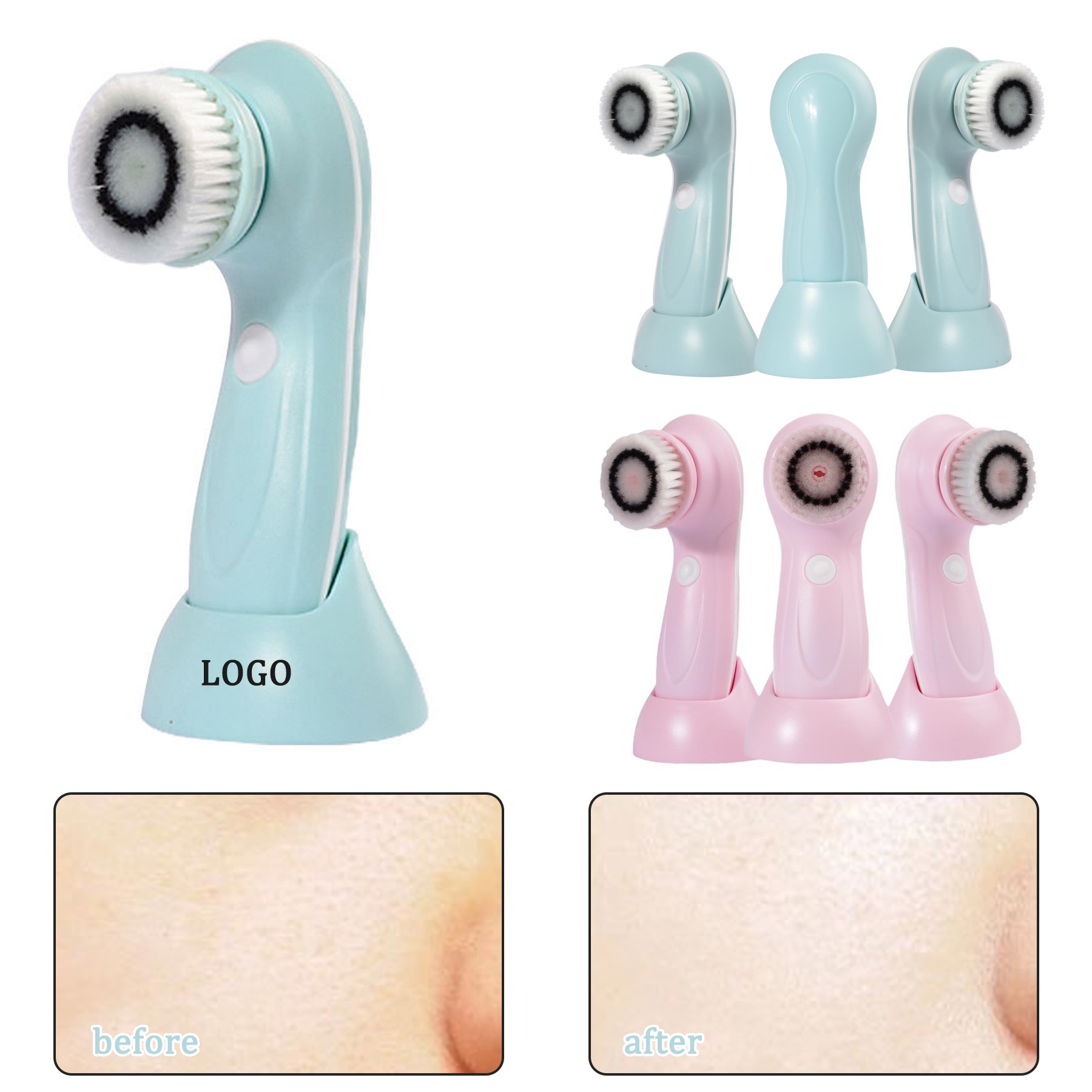 Rechargeable Facial Cleansing Brush