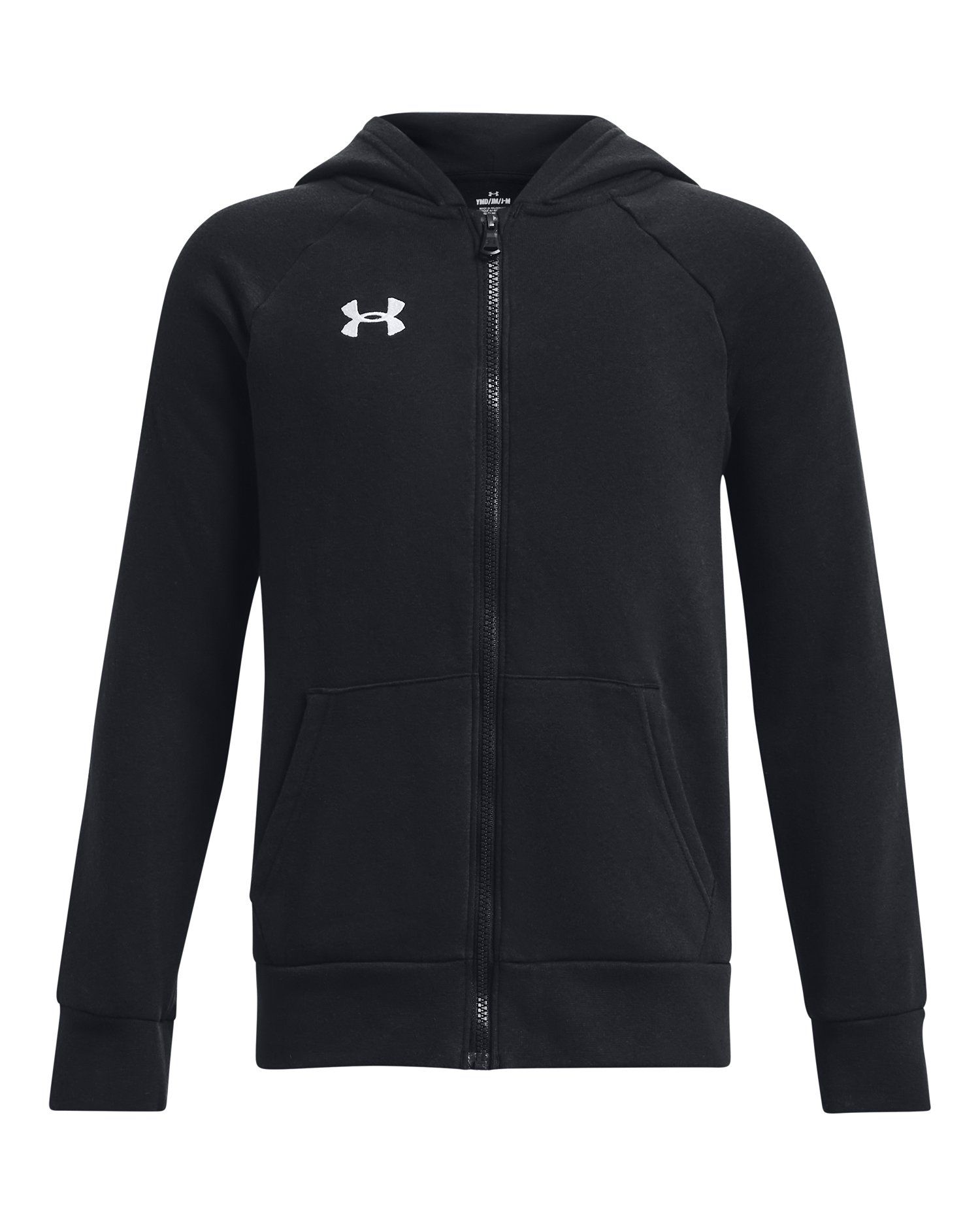 UA Rival Fleece Boys' Full-Zip Hoodie 3