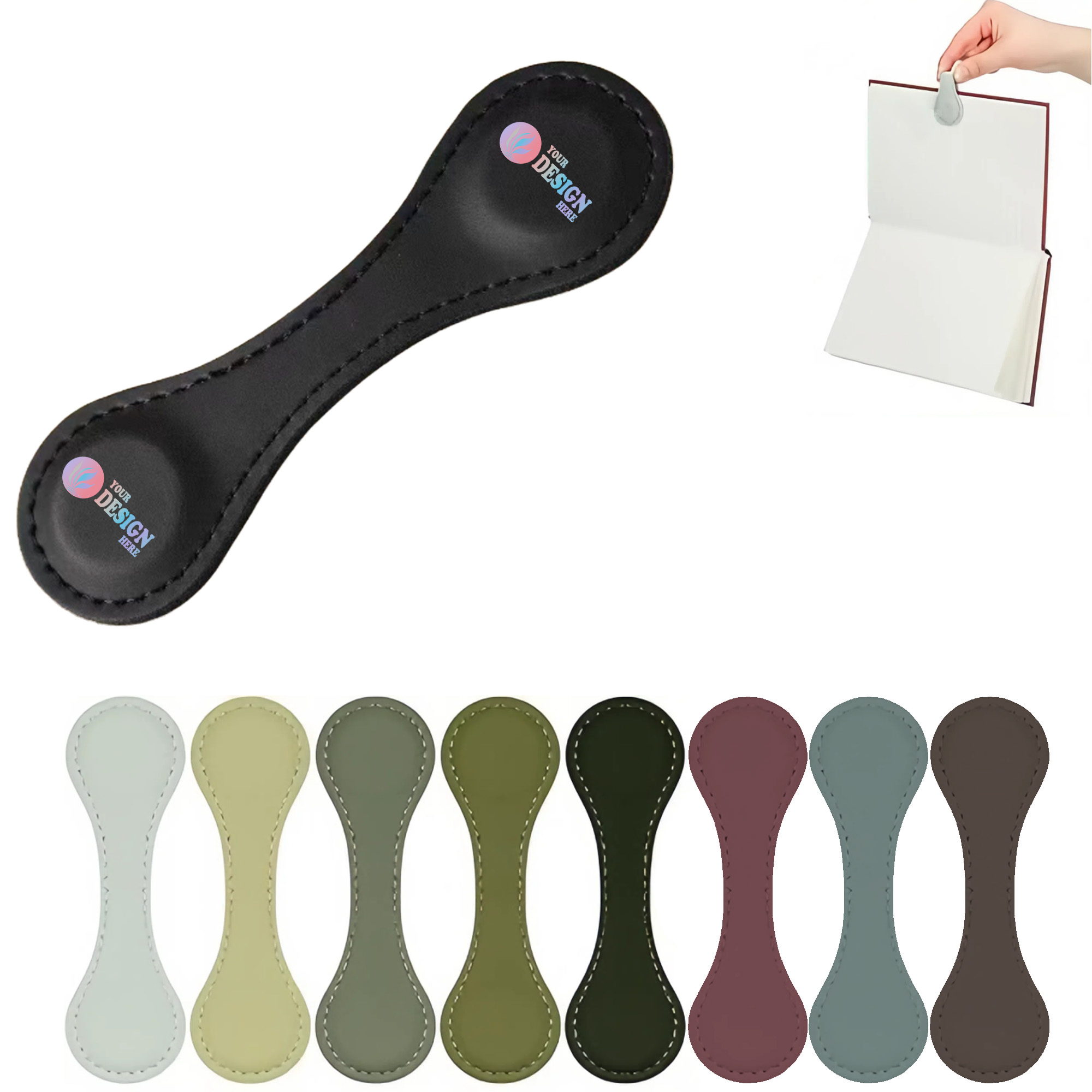 PU Magnetic Book Page Clip Bookmark 2
