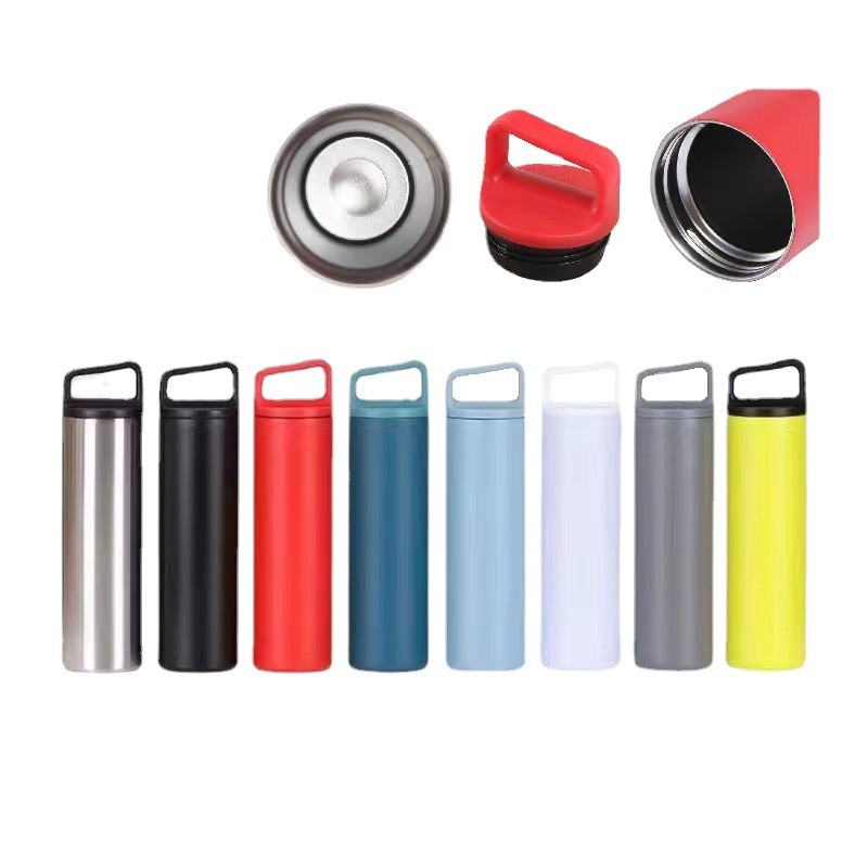 20 oz Stainless Steel Water Bottle with Handle 3