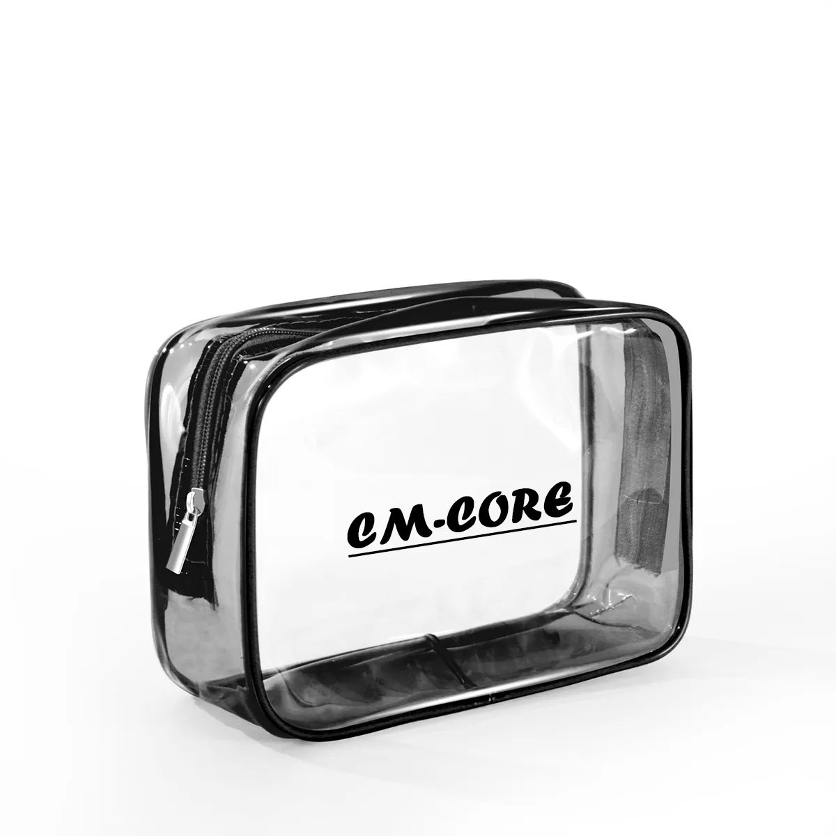 TSA Approved Clear Travel Toiletry Makeup Cosmetic Bag 2