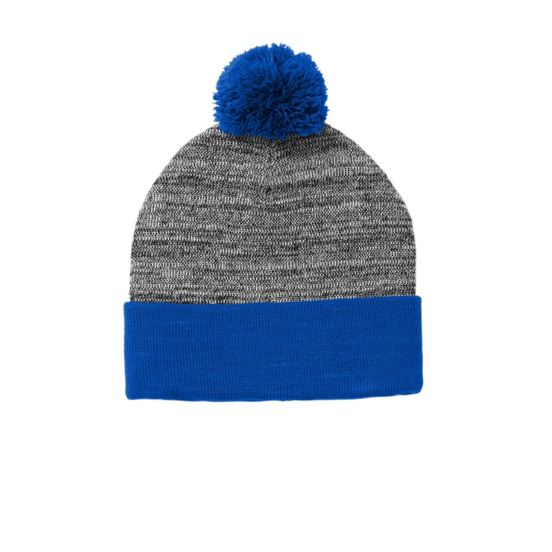 Sport-Tek Heather Pom Pom Beanie 6
