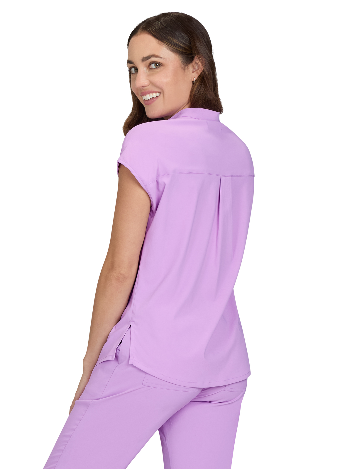 koi - Basics - Women's One-Pocket Stretch Tuck-In Ari Top 30