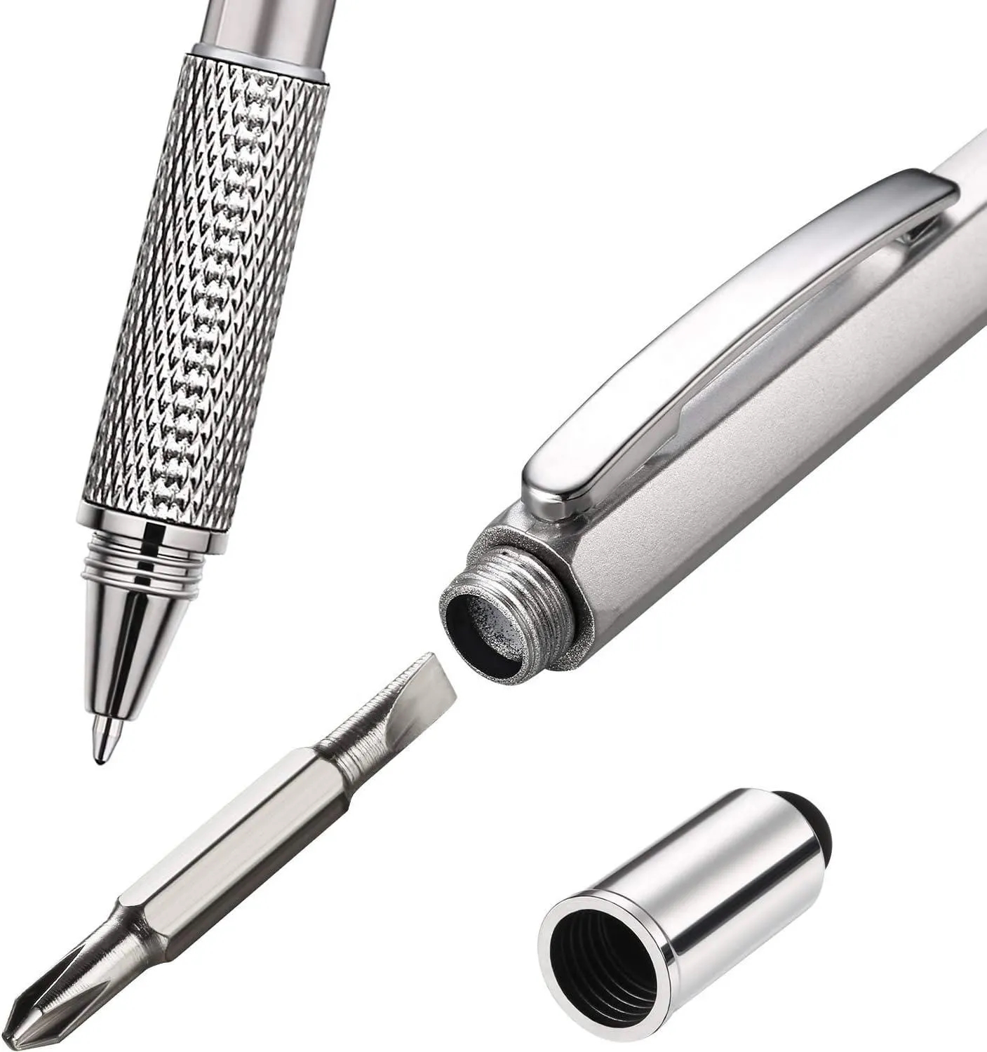 Multi Function Pen Ruler Screwdriver Stylus 3