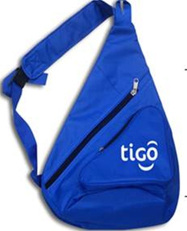 Custom Triangle Messenger Bag Backpack 2