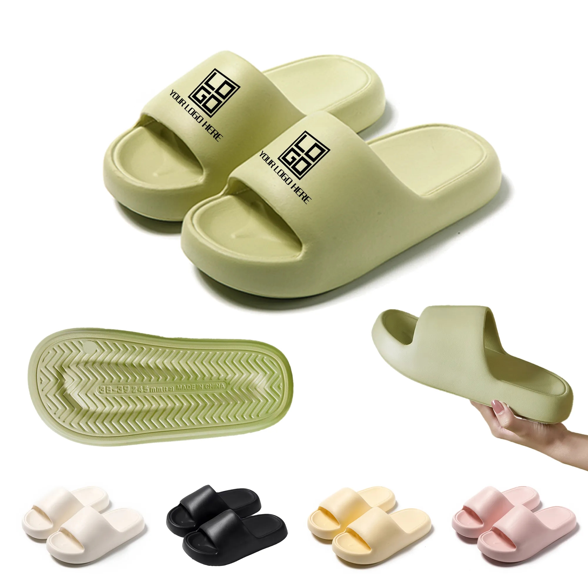 Pure Color Universal Slipper Sandals