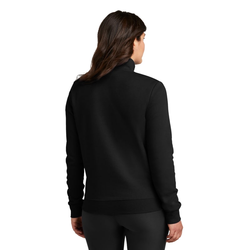 Nike Ladies Club Fleece Sleeve Swoosh 1/2-Zip 3