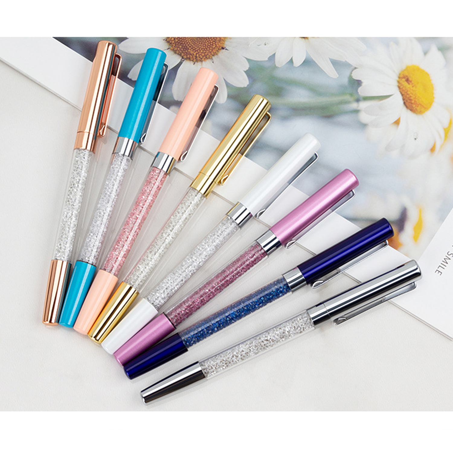 Metal Ballpoint Pen with Clip 5