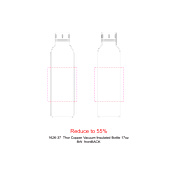 Thor Copper Vacuum Insulated Bottle 17oz 14