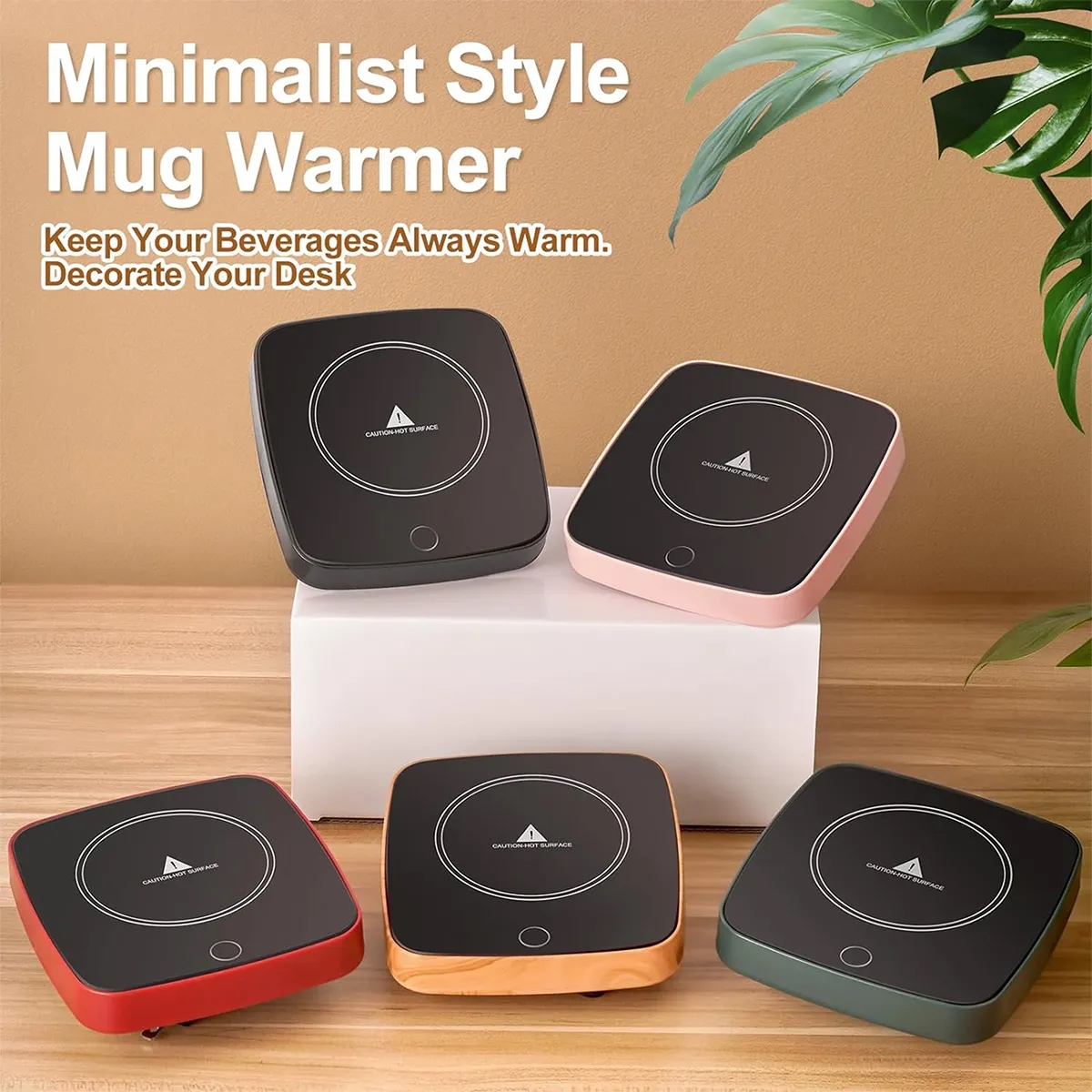 Smart Portable Coffee Mug Warmer For Office Desks Travel 6
