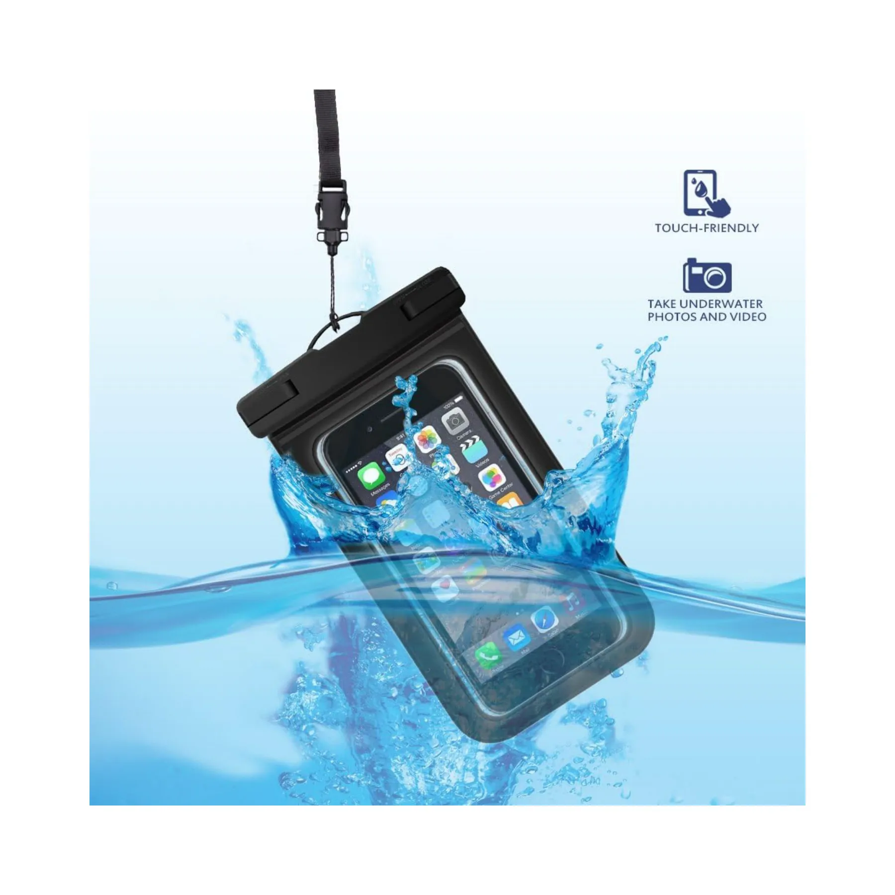 Universal Waterproof Phone Pouch 1