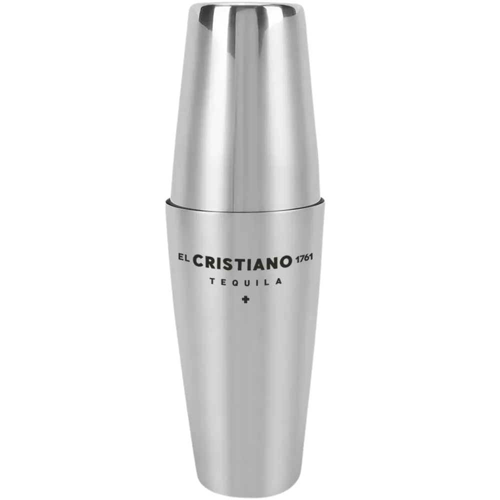 Seamless Stainless Steel Boston Cocktail Shaker 5
