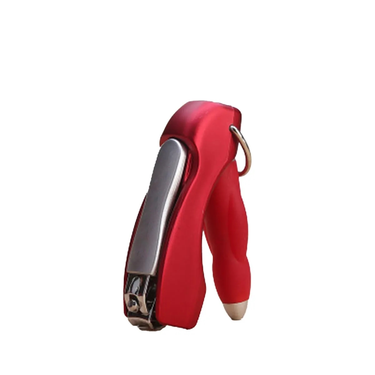 Folding Ballpoint Pen With Nail Clipper 2