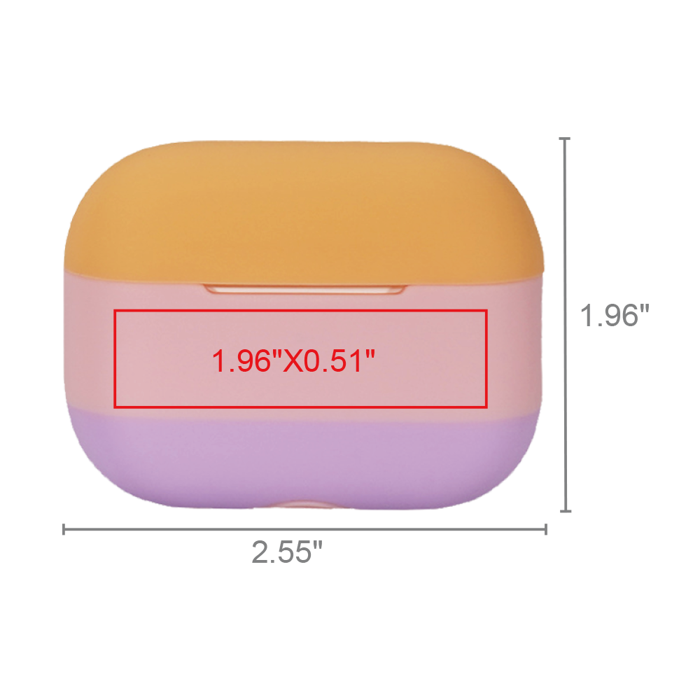 Custom Silicon Case With Lanyard for Apple AirPods Pro2