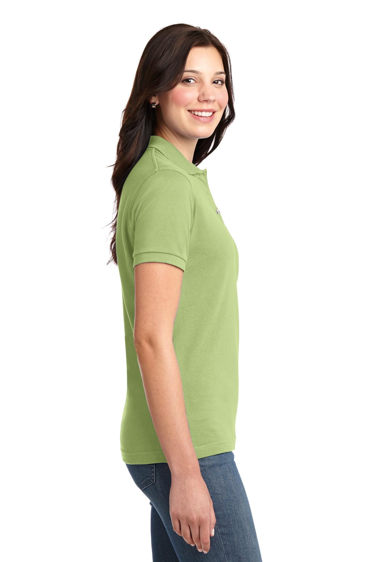 Port Authority Women's Heavyweight Cotton Pique Polo. L420 96