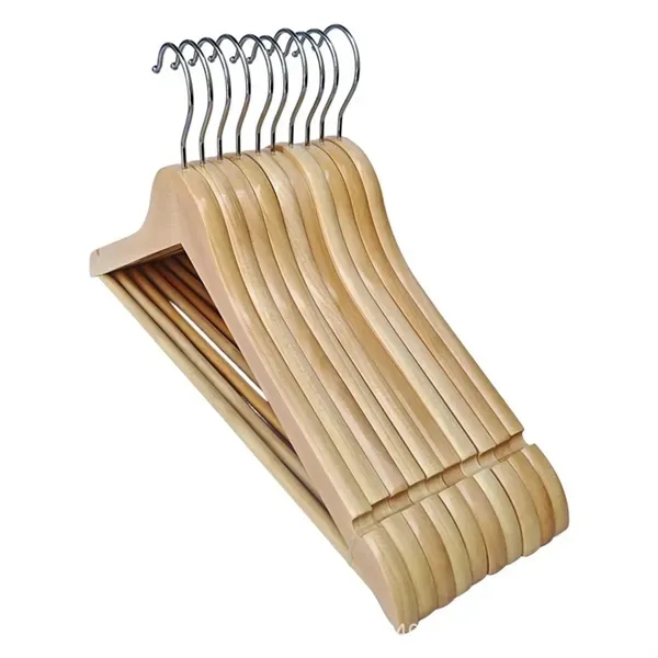 Wooden Clothes Hanger - Natural Finish 6