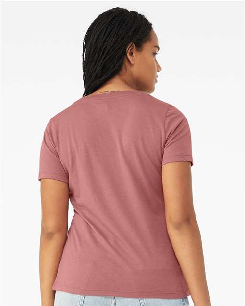 Women's Relaxed Triblend V-Neck Tee - 6415 62