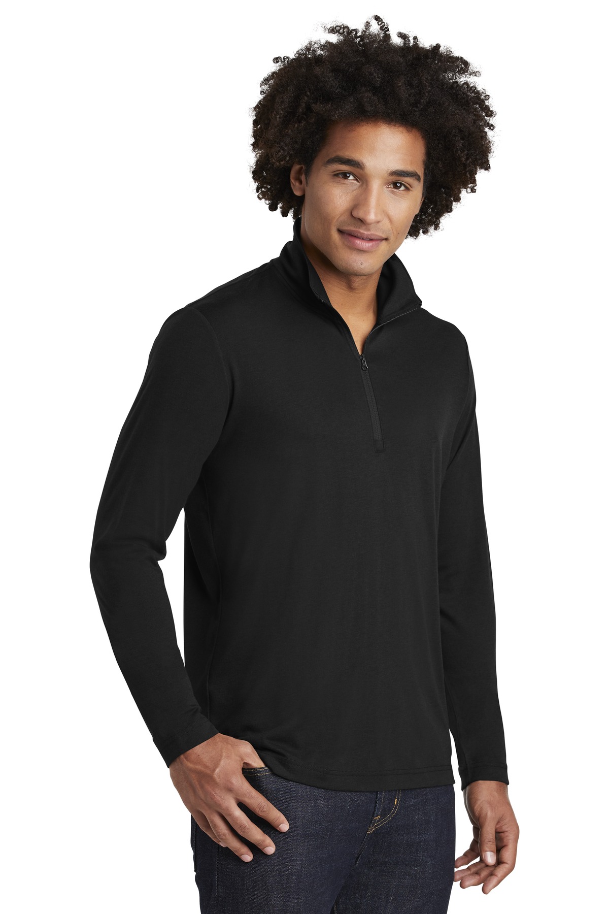 PosiCharge Tri-Blend Wicking 1/4-Zip Pullover