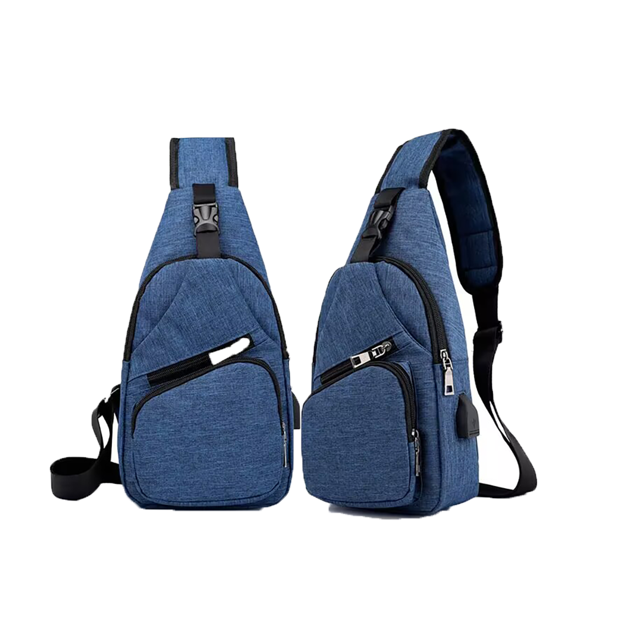Waterproof Outing Leisure Rechargeable Chest Bag 3