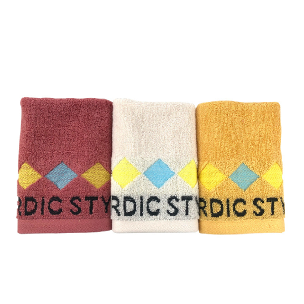 Hemmed Edge Cotton Wash Cloth Rally Towel 4
