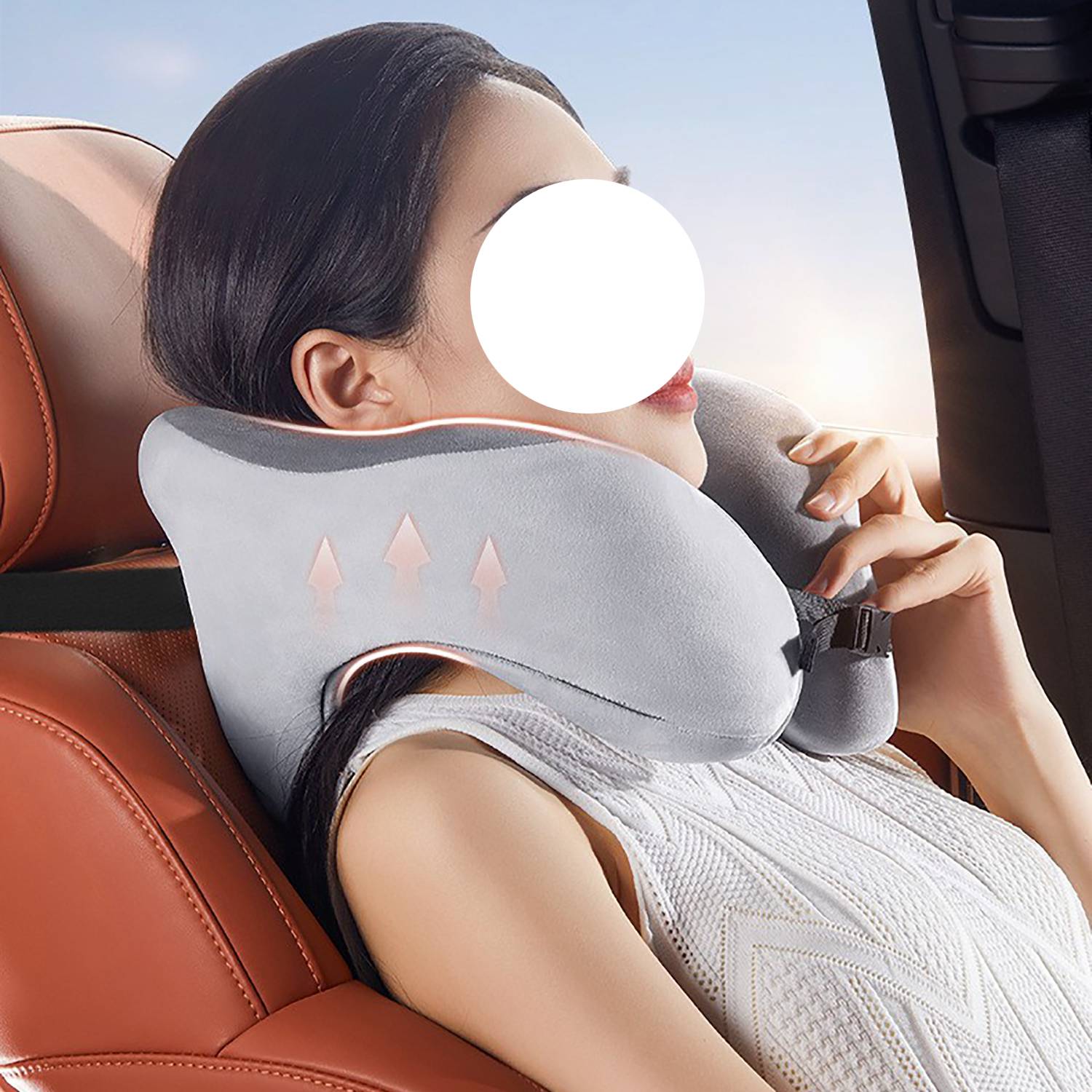 Memory Foam U Shaped Car Pillow 5