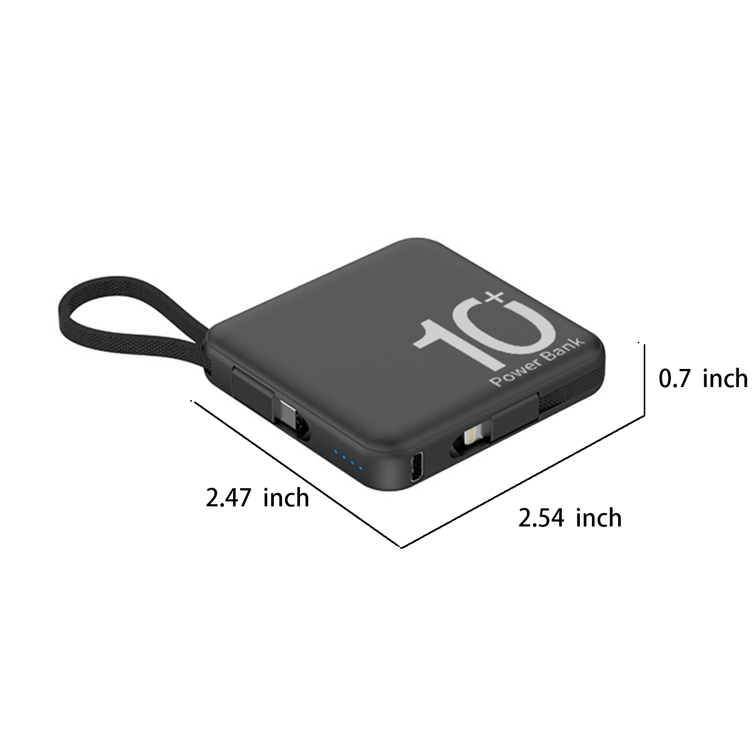 5000 mAh Mini Portable Pocket Charger Power Bank 3
