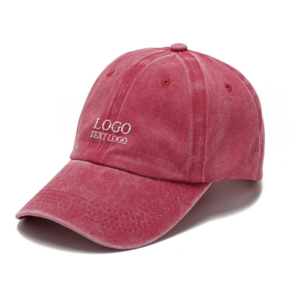 Custom Retro Washed Hat 4