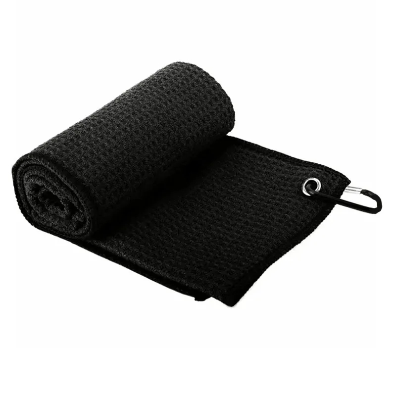 Waffle Golf Towel Wet & Dry Use 4