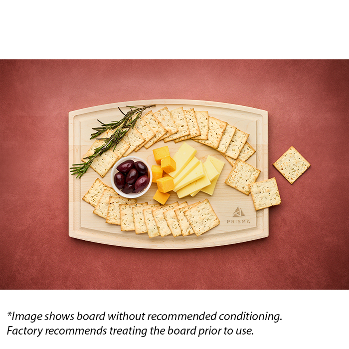 Niagara Cutlery™ Maple Arch Cutting Board 12” 12