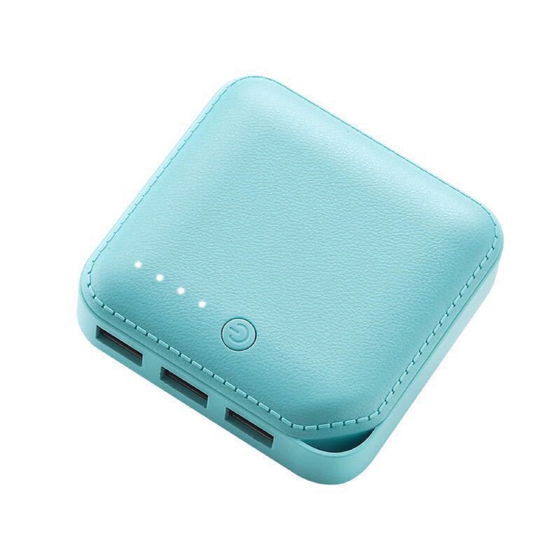 6000 mA Square Power Bank with Flashlight 2