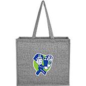 4oz Recycled Cotton Shopper Tote with Laminated 14