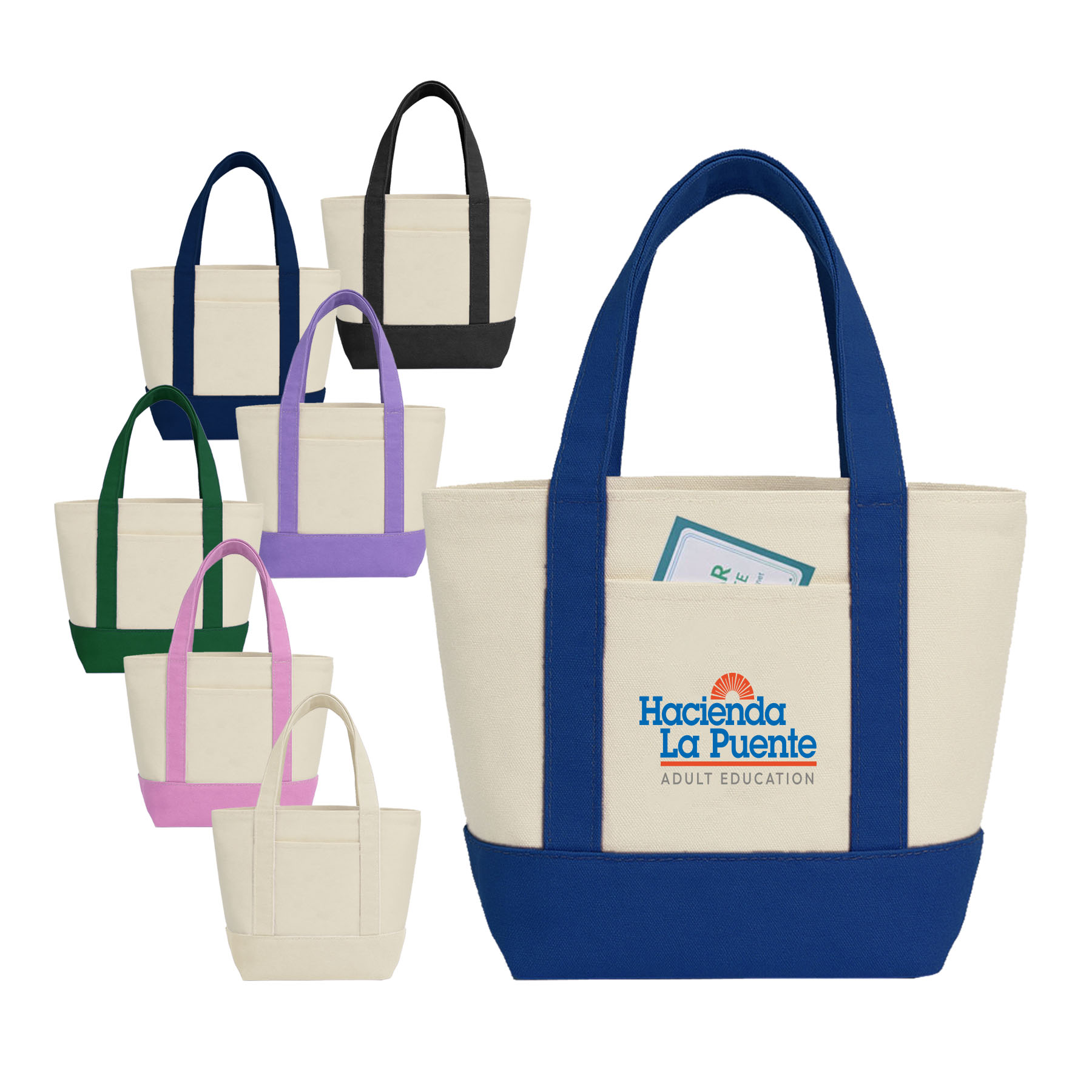 14 oz. Mini Canvas Tote Bag 9