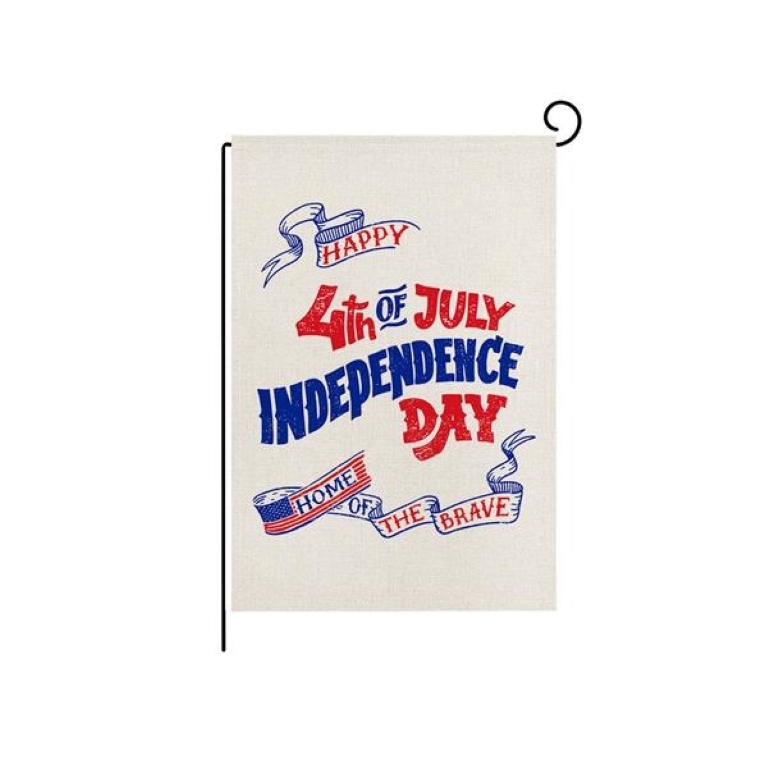 12" x 18" Custom Double Sided Garden Flags 3