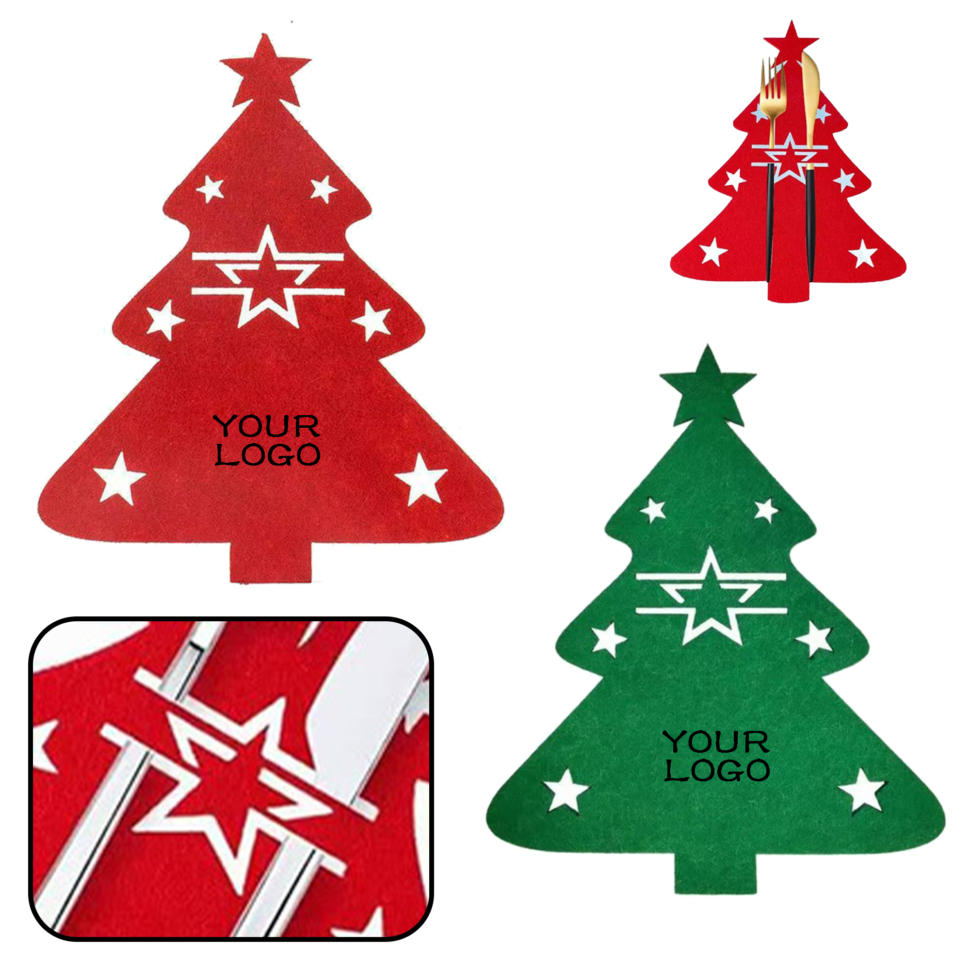 MOQ 20 PCS Christmas Tableware Organizer 2