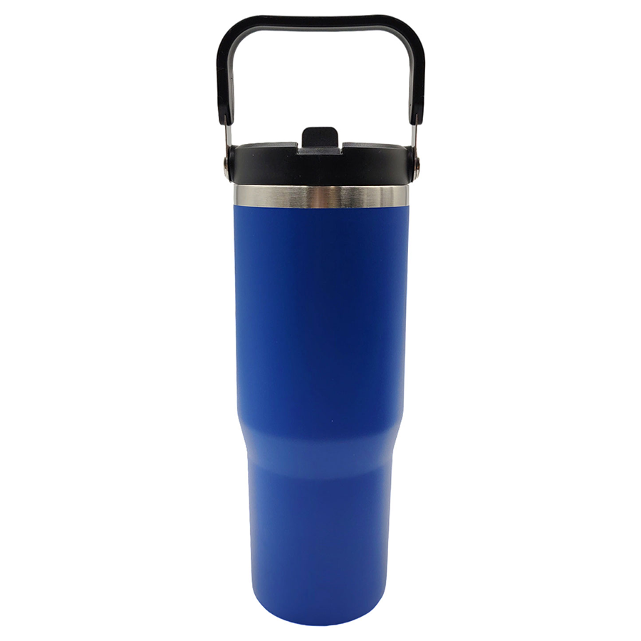 ArticFire 30oz Stainless Steel Tumbler with Handle & Built-In Straw 26