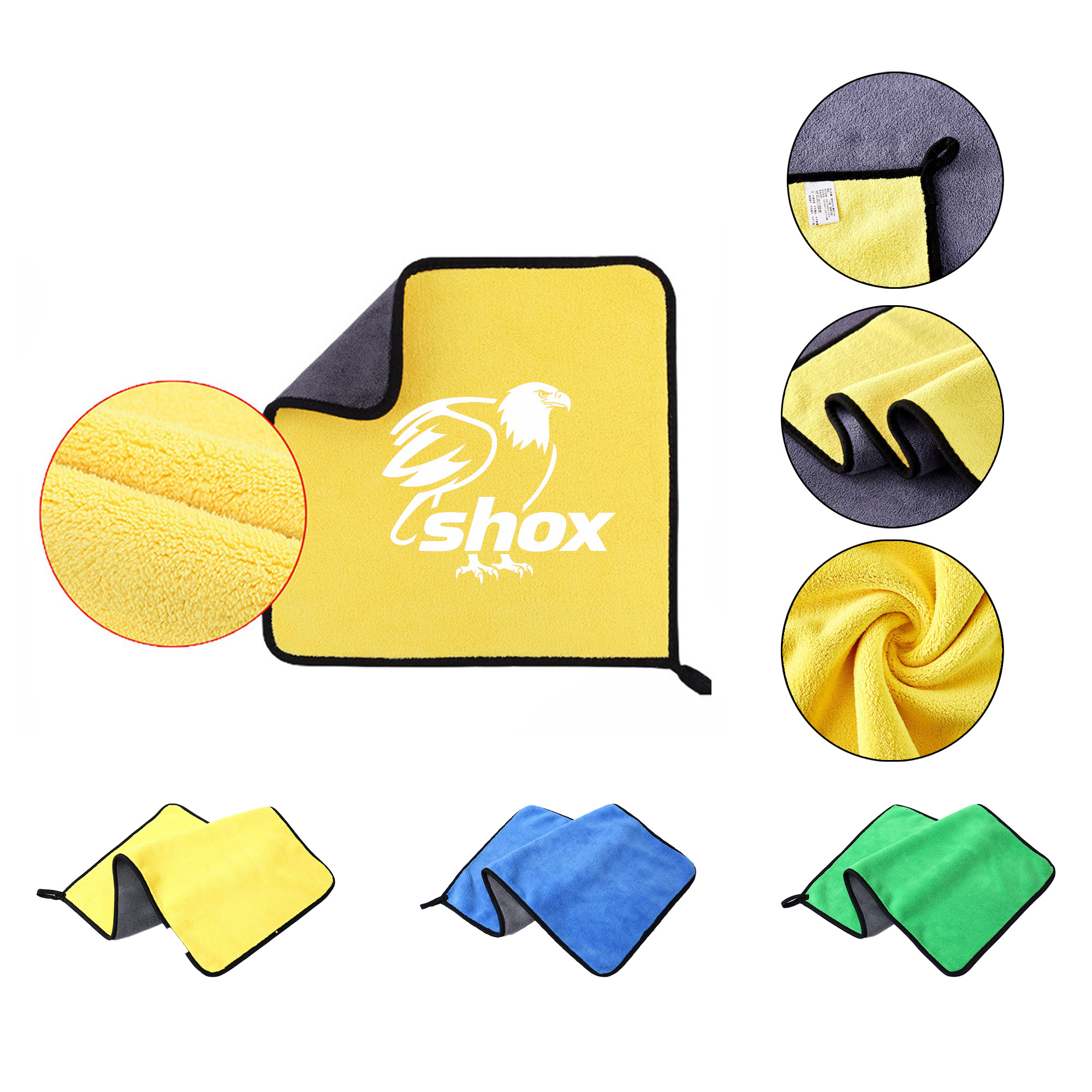 Car Cleaning Towel With Keychain And Thick Coral Fiber MOQ 20 2