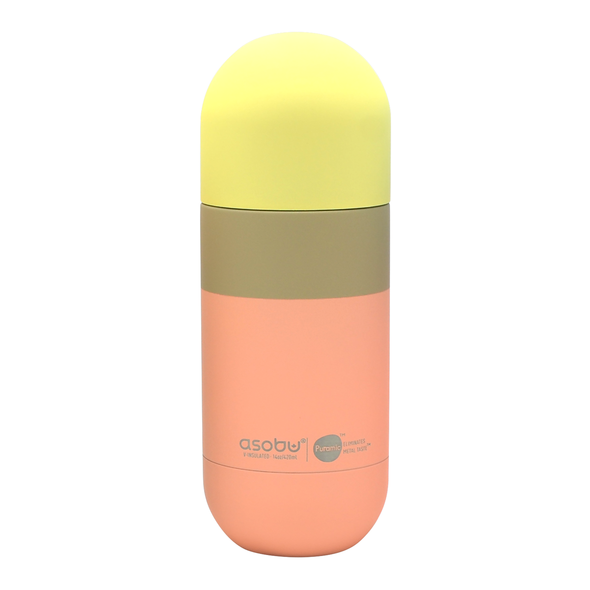 22 oz Asobu Metro Bottle with Removable Straw 17