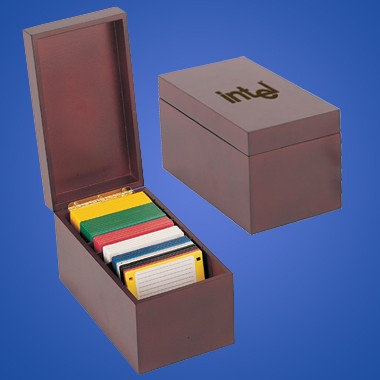 ROSEWOOD FLOPPY DISK ORGANIZER 1