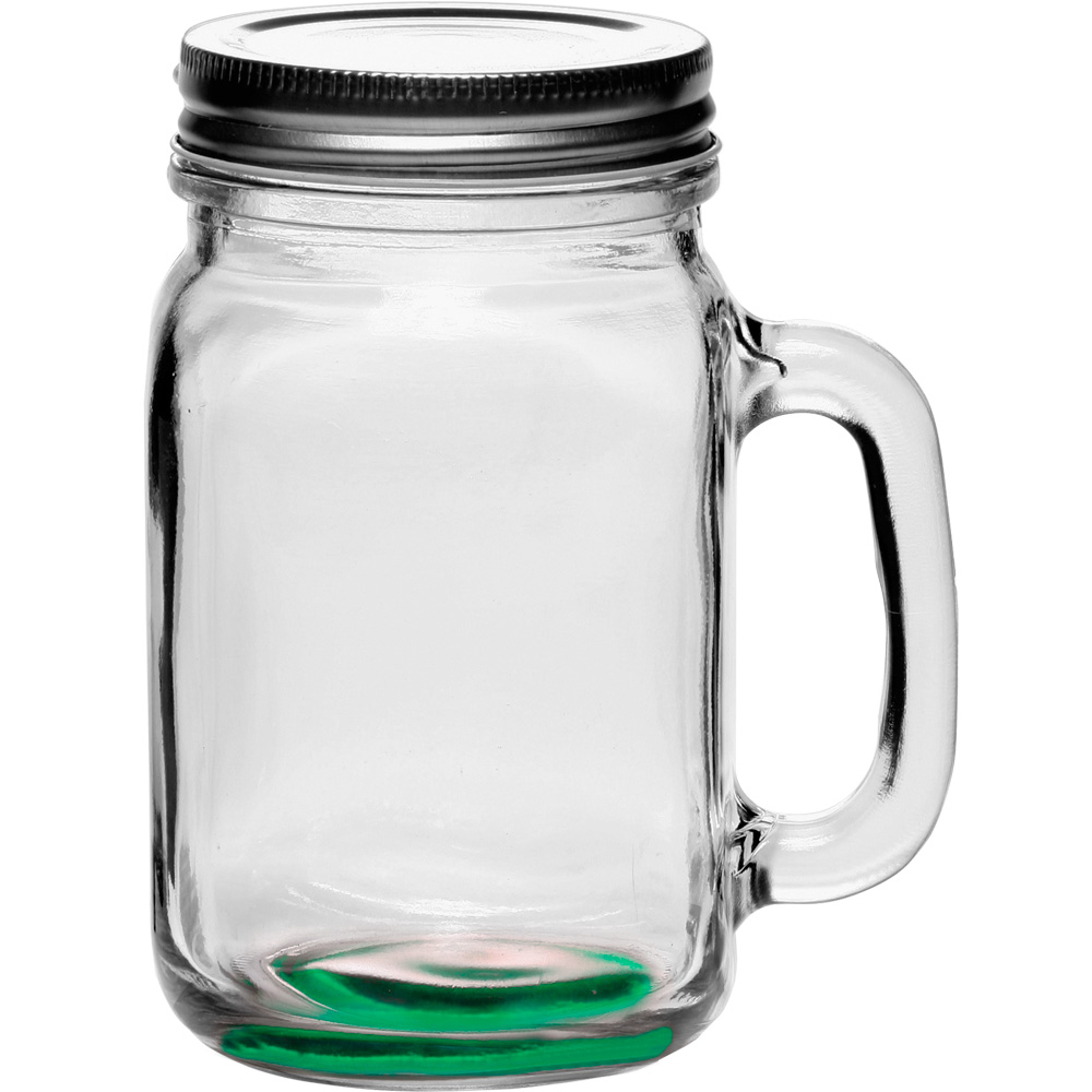 16 oz. Libbey Handle Mason Jars with Lids 3
