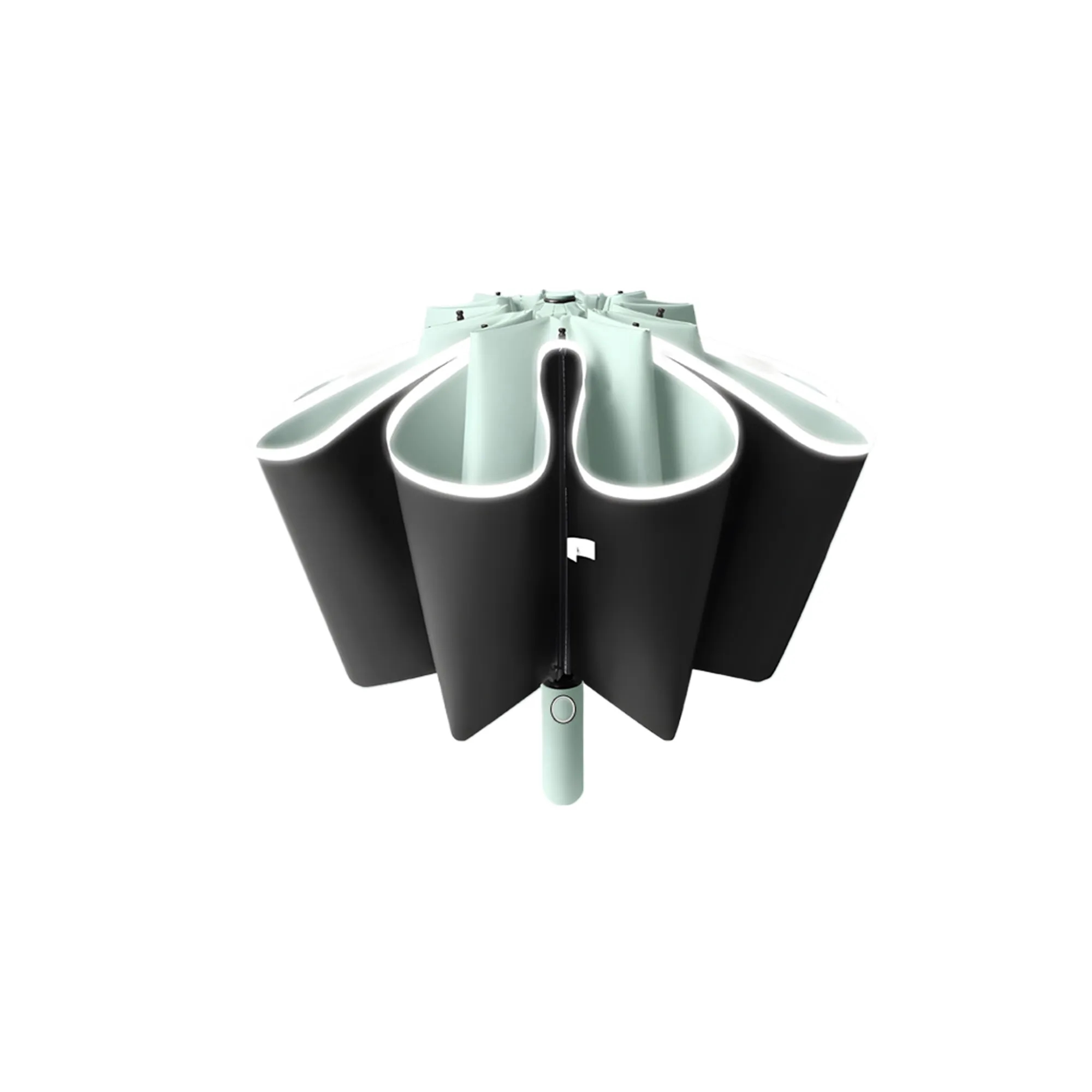 MOQ15 20 Rib Automatic Reflective Folding Umbrella 5