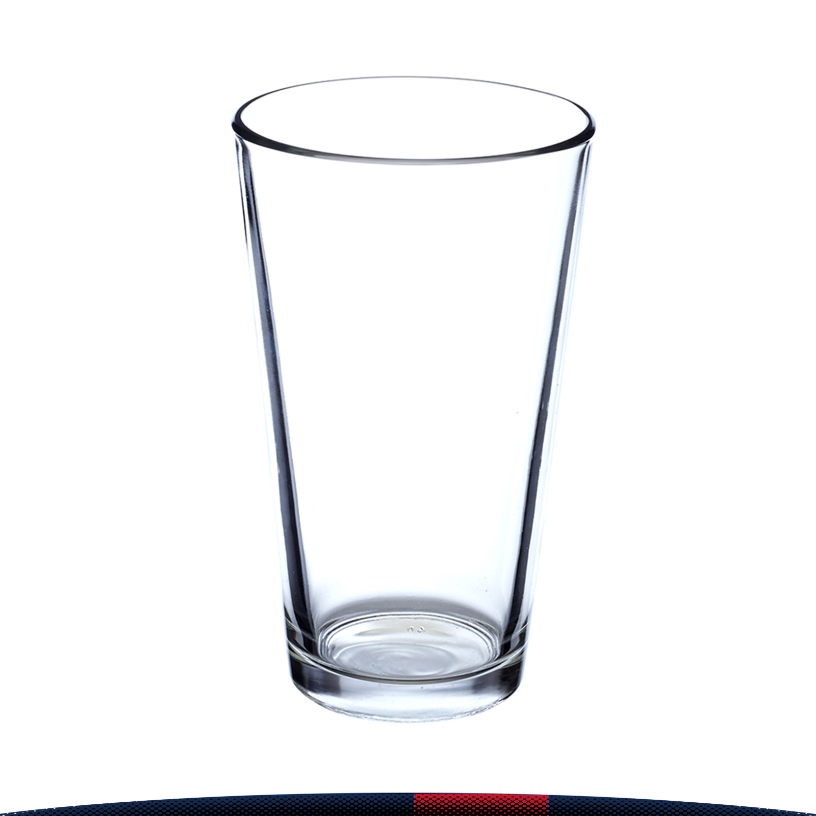 16 oz. Colored Bottom Water Glasses 6