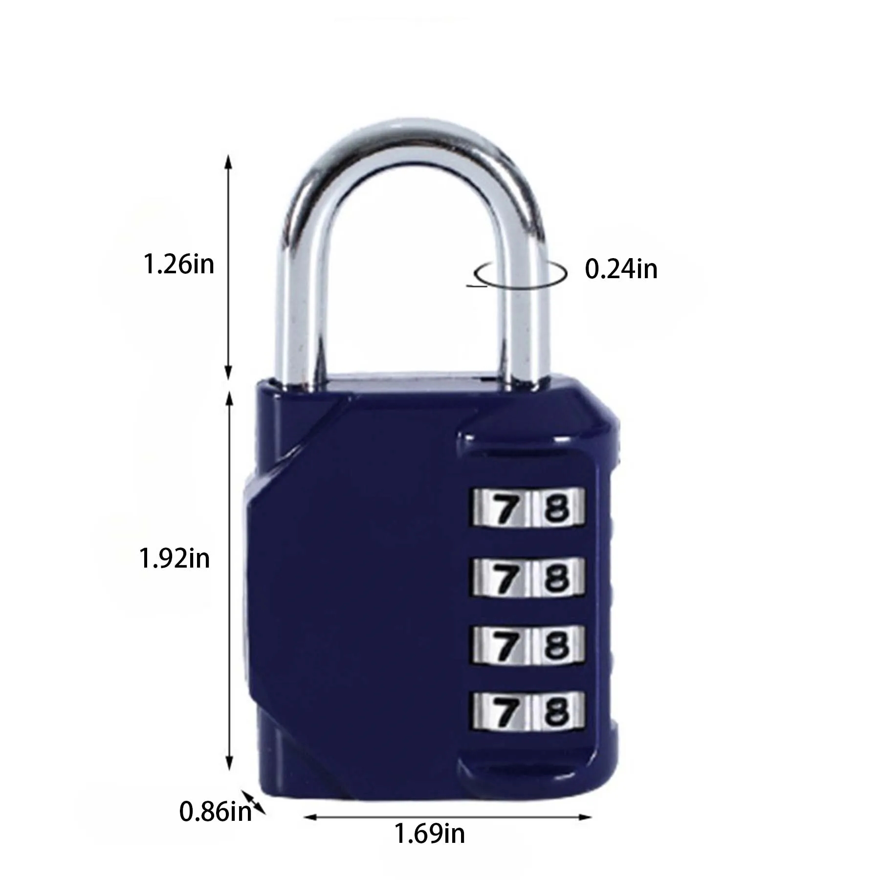 4 Combination Digit Padlock 3