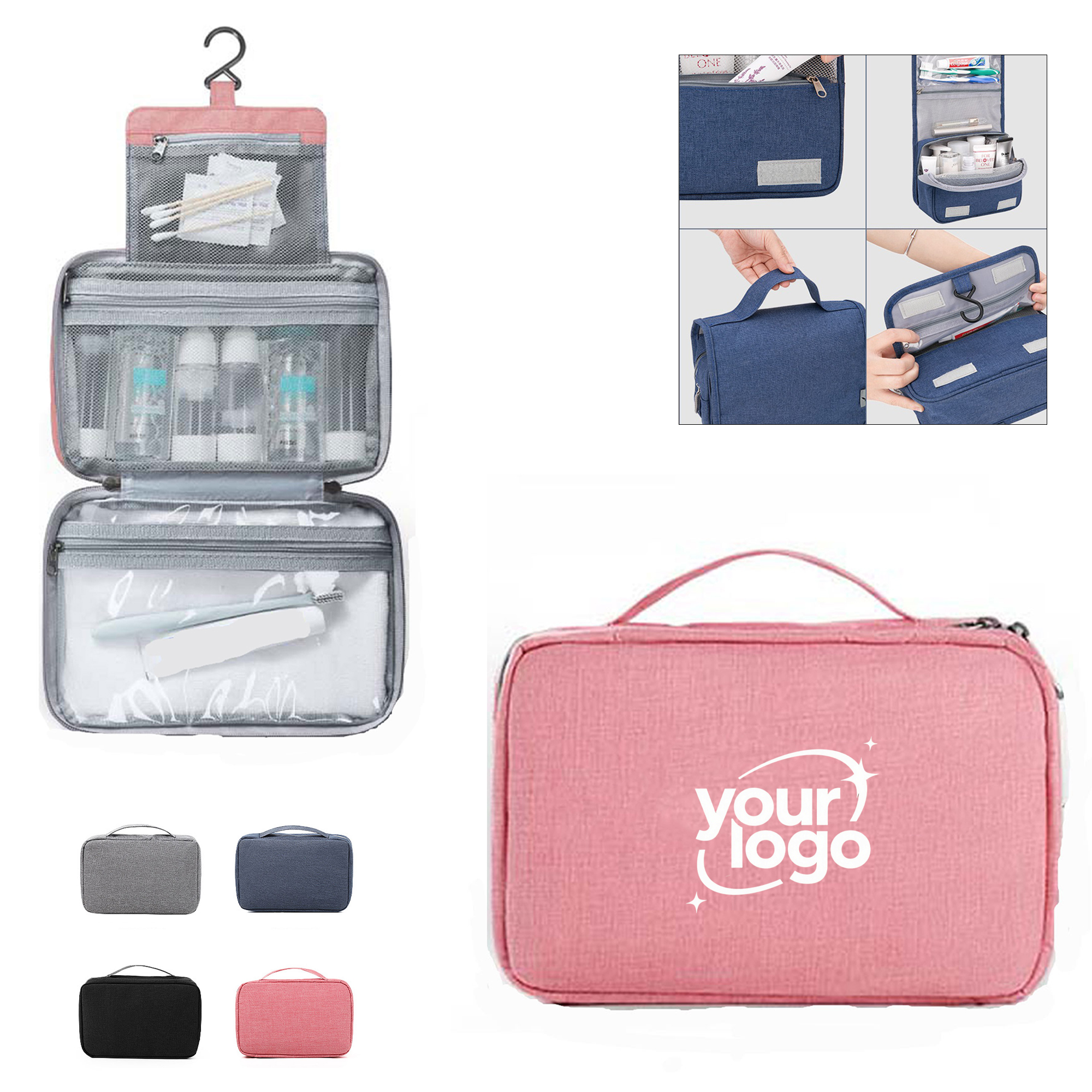 Large Capacity Makeup Bag 2
