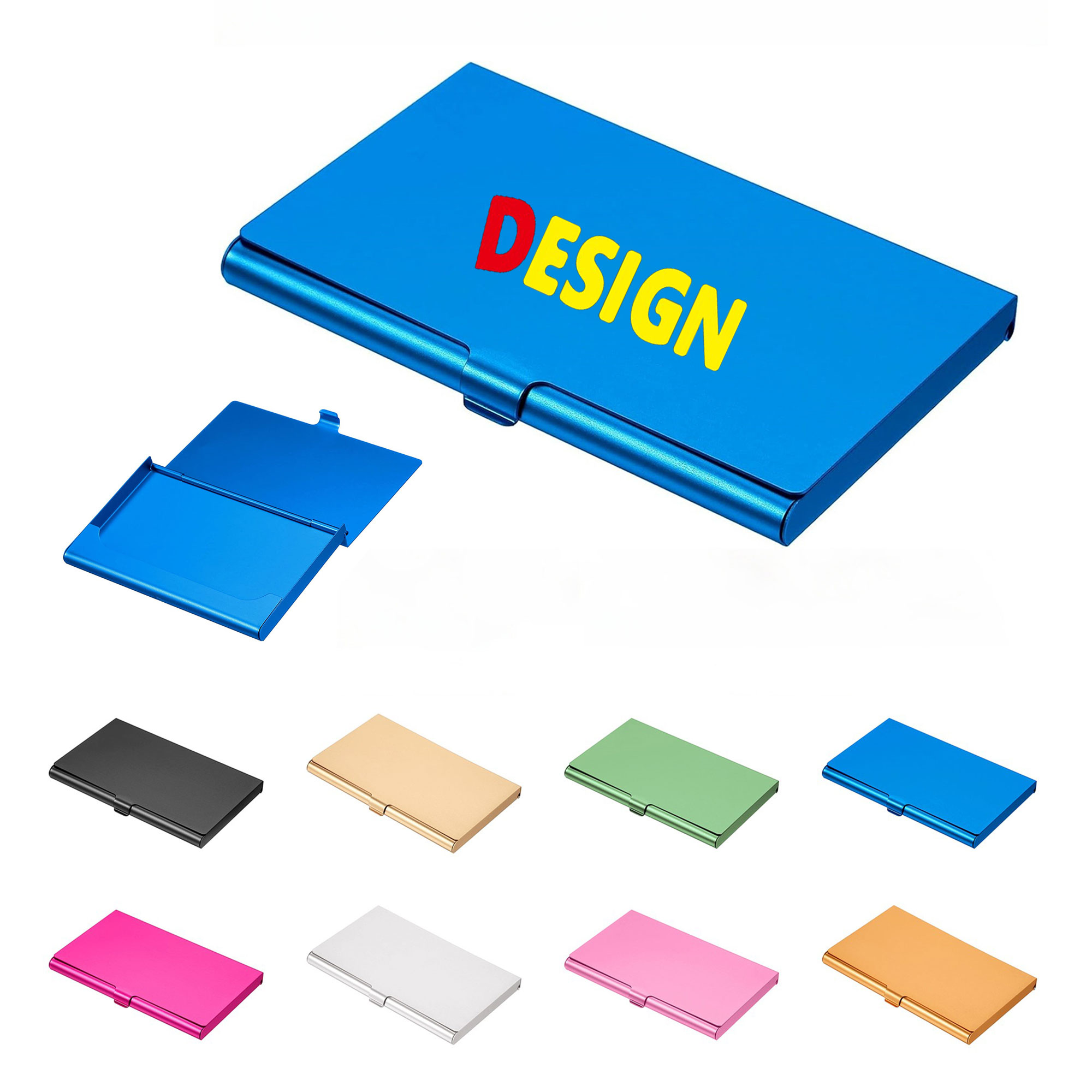 Aluminum Alloy Credit Card Case Holder Storage Box 2