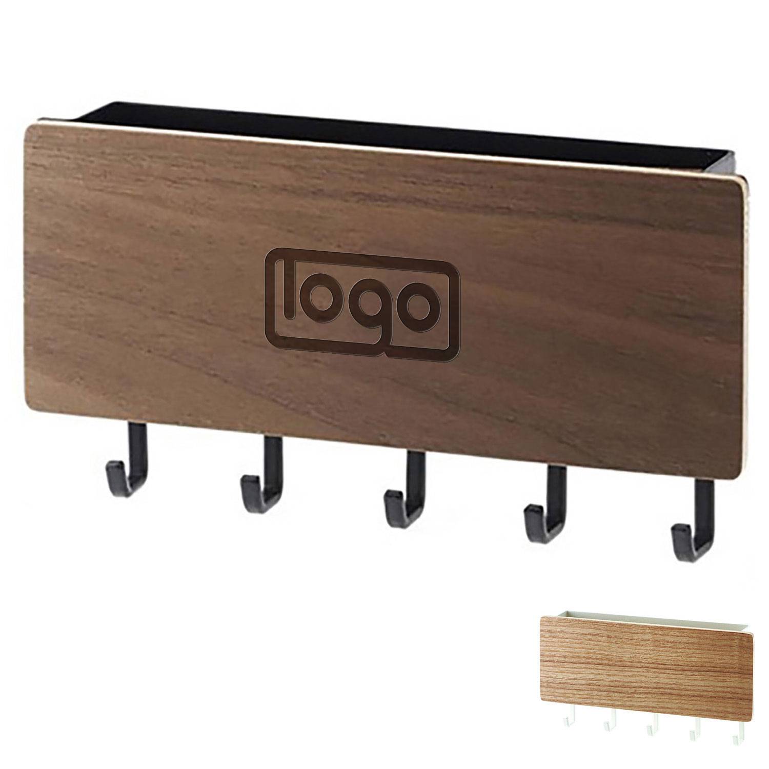 Wooden Key Organizer Wall Hook 10