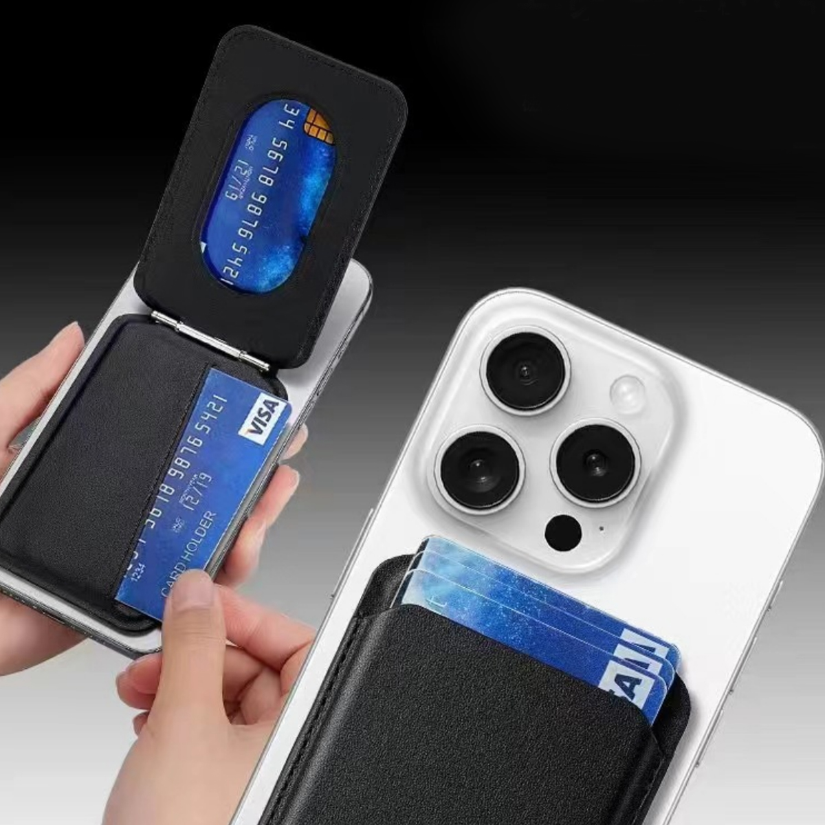 Magnetic Phone Card Holder 6