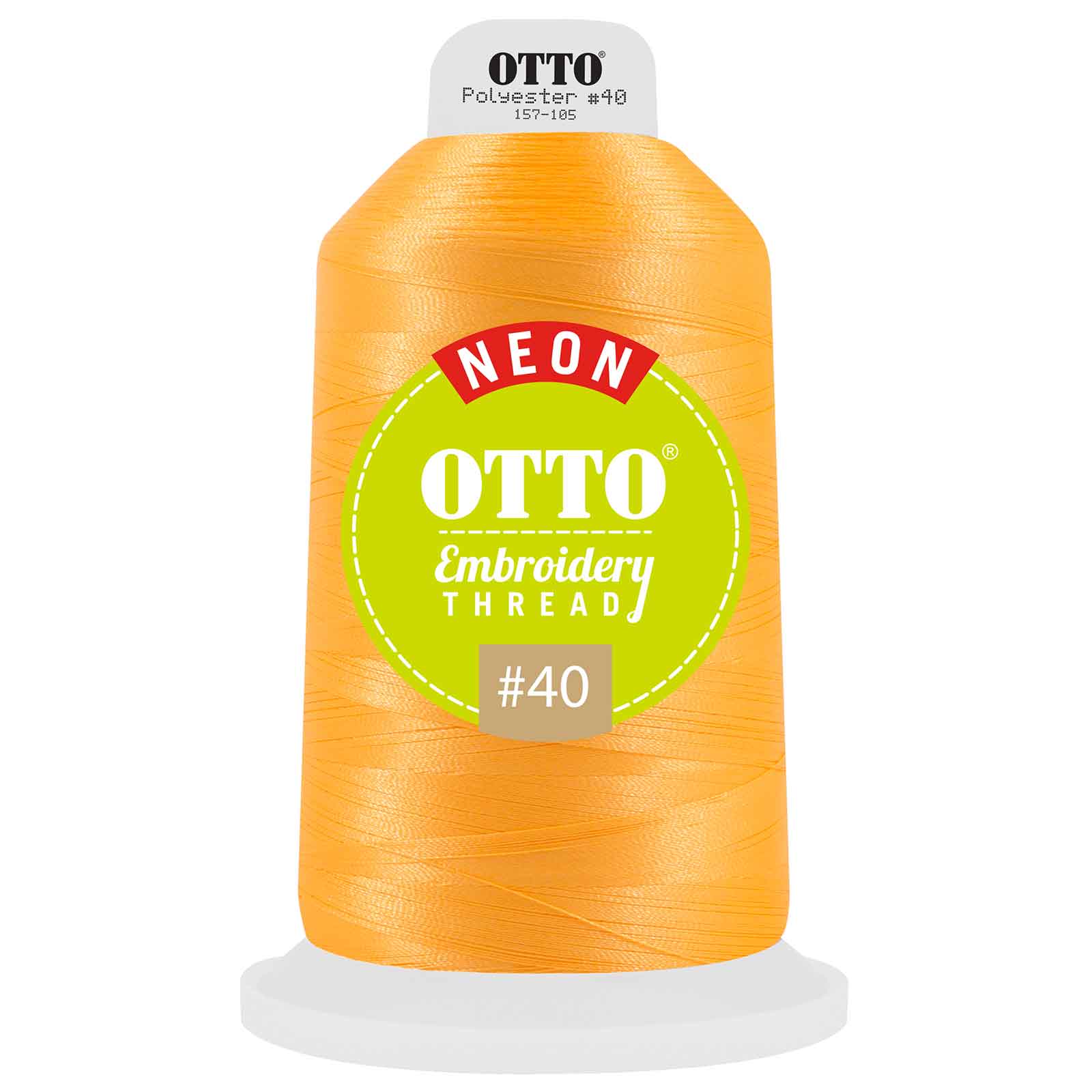 OTTO Embroidery Neon Thread #40 5,500 yd. King Cone 4