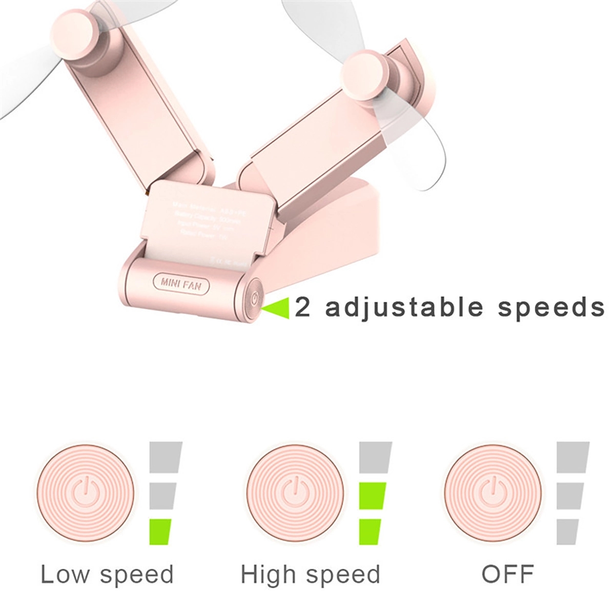 Usb Mini Fan Handheld 2